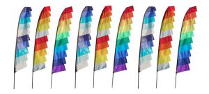 feather banners